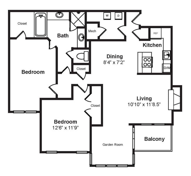 Floorplan - Windsor Peachtree Corners