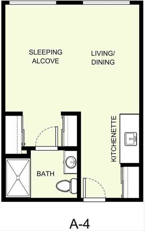Floorplan - Asher Point Independent Living of Mobile