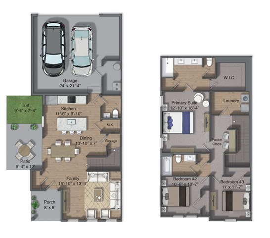 Floorplan - Canvas at Grand Prairie