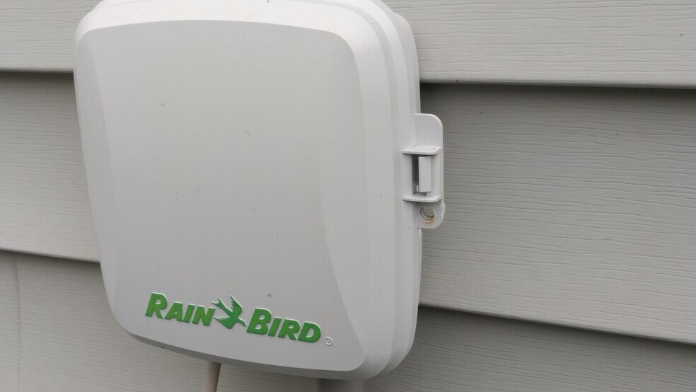 Irrigation system keeps grass green all summer - 1604 Fairforest Court