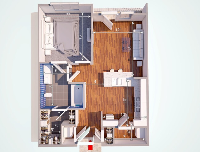 Floorplan - z-061926-Bluffview Apartments