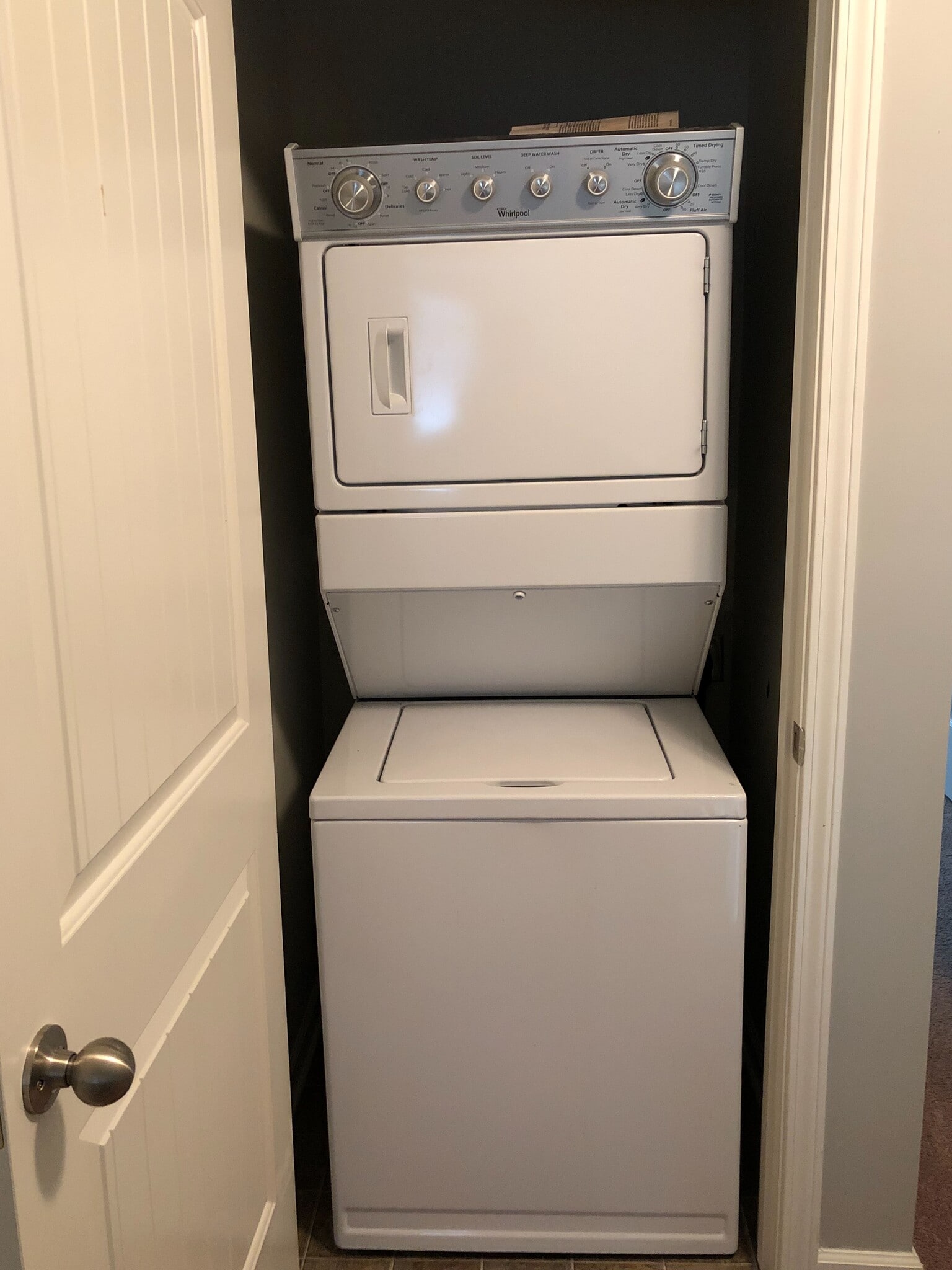 Washer and dryer included in rent - 1514 Sprucedale Dr