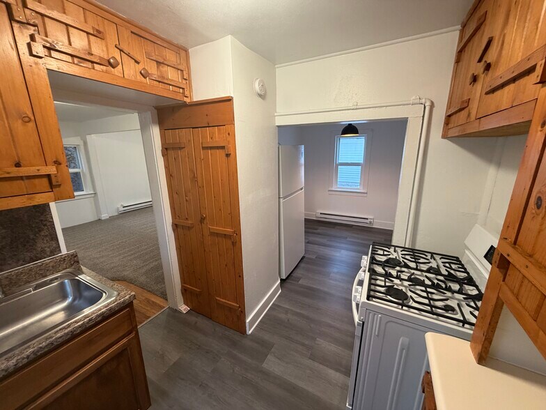 Kitchen into Dining Room - 6318 W Grant St