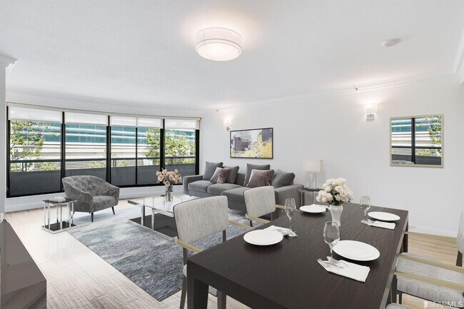 Spacious and Open Living Dining Area - 300 3rd St