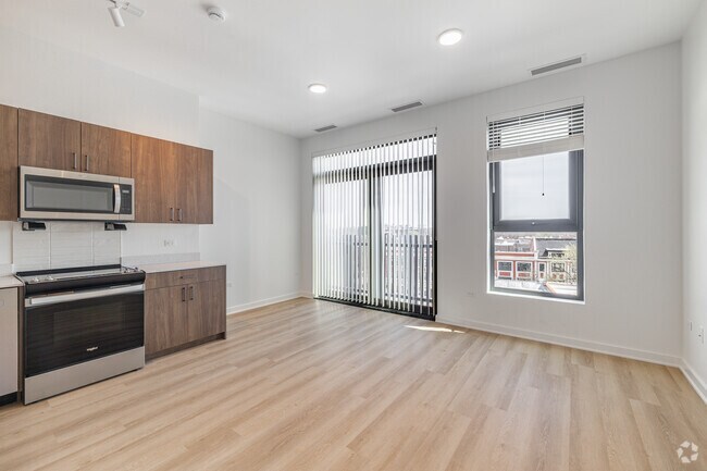 Studio - 503SF - Living Room - Canvas at Leland Plaza