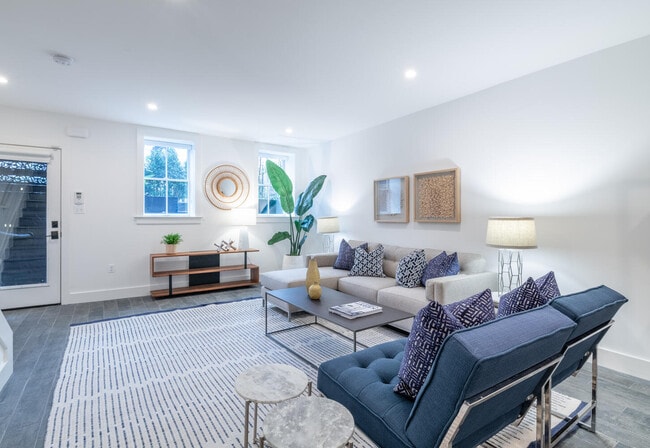 Living room - staged - 112 4th St NE