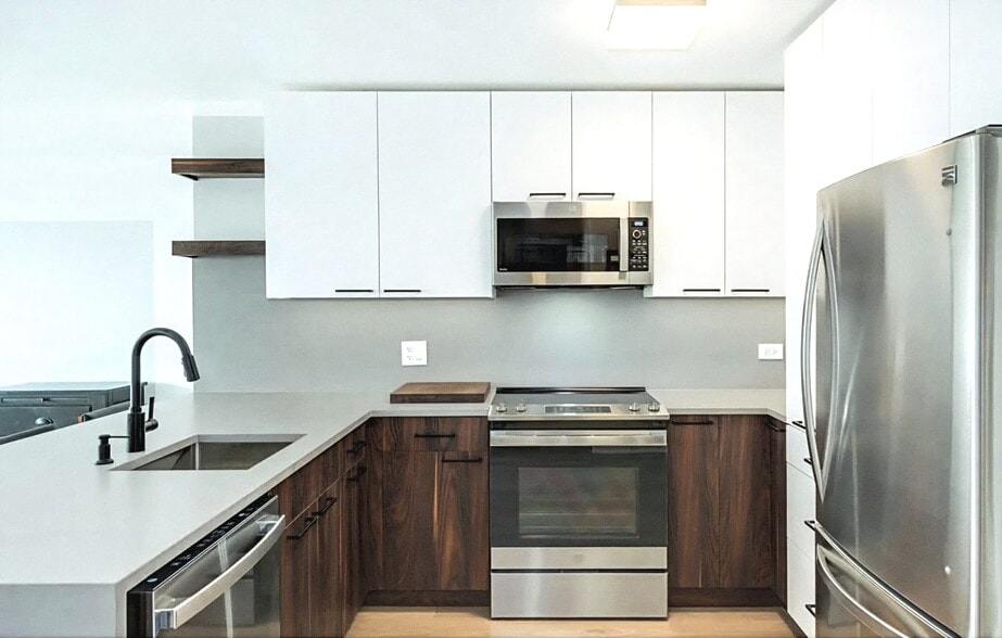 Custom Kitchen, GE Profile appliances - 3100 N Lake Shore Dr
