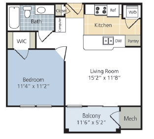 1BR/1BA - Bell Annapolis