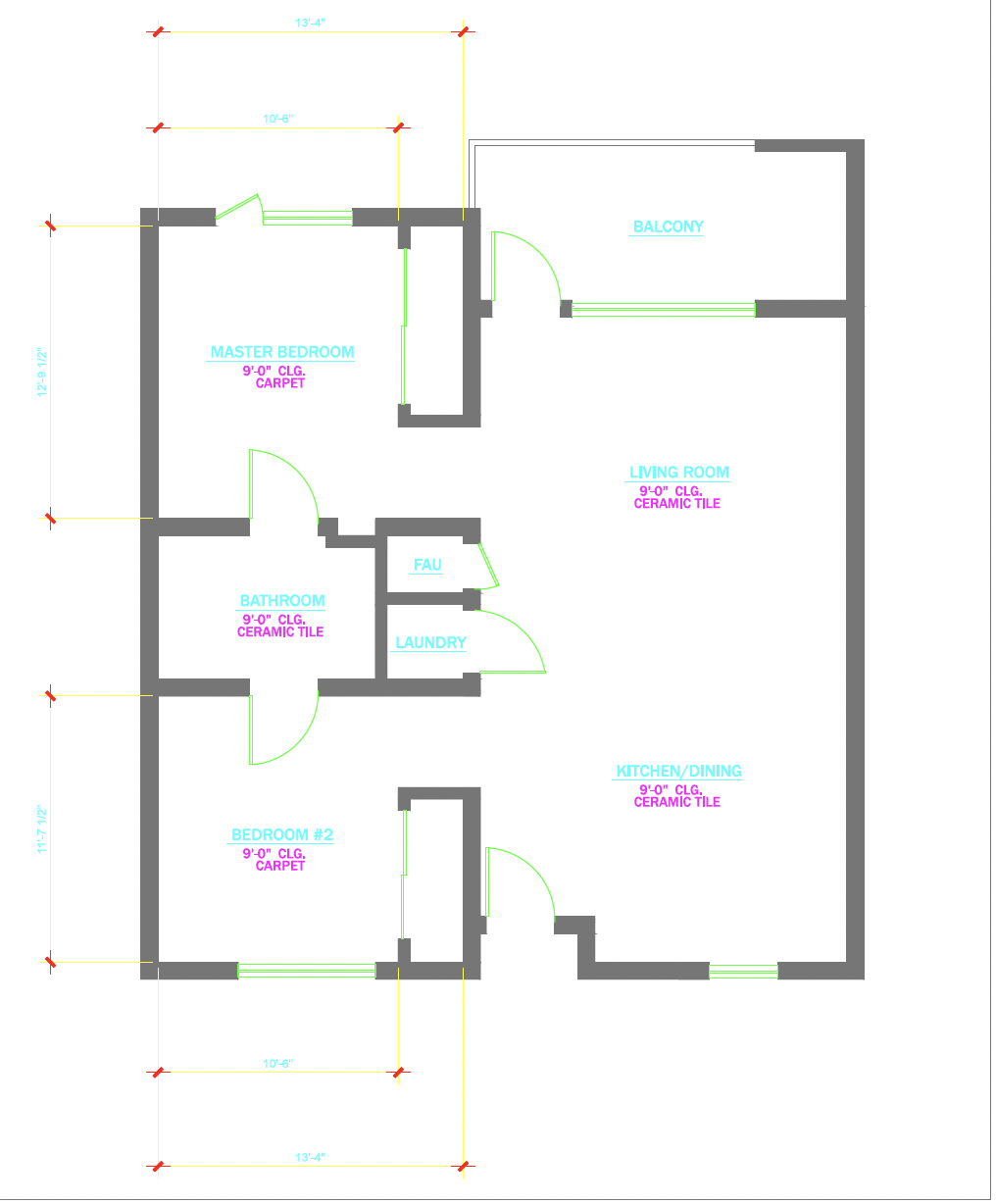 Floor Plan - 13045 Pacific Promenade