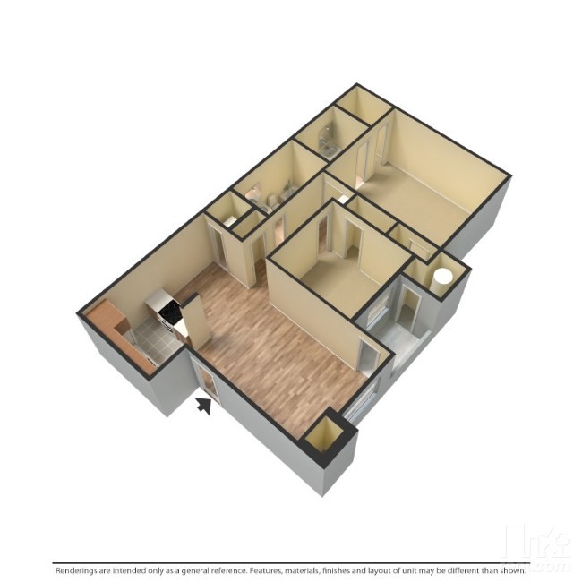 Floorplan - The Chase Apartments