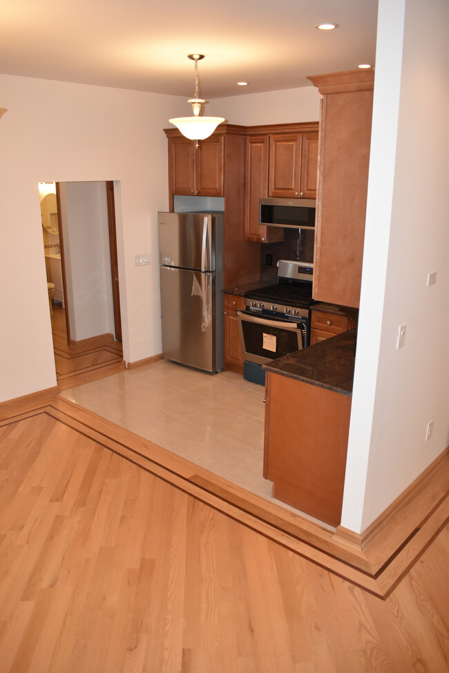 Partial Living & Dining Room, Kitchen - 95 Sherman Ave