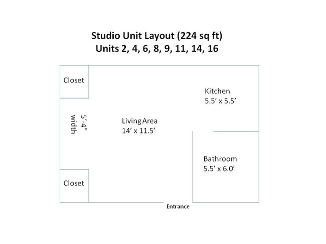 Floorplan - Montclair Apartments