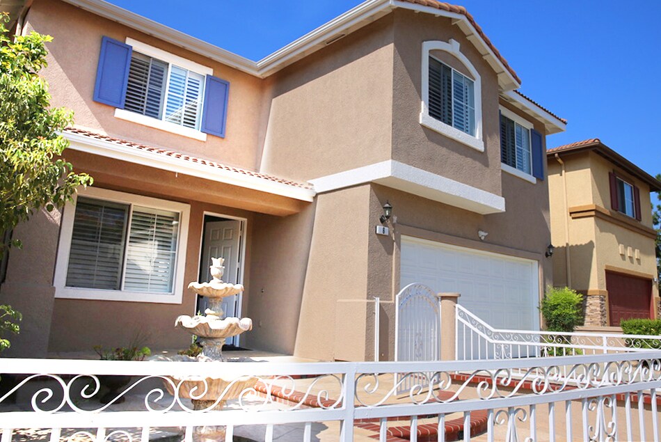 Fountain in the front yard. - 6 Red Coat Pl
