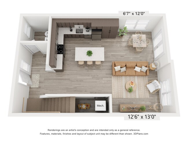 Broadstone Townhomes_3x2_5_without Garage_TH_1FL.jpg - Broadstone Townhomes