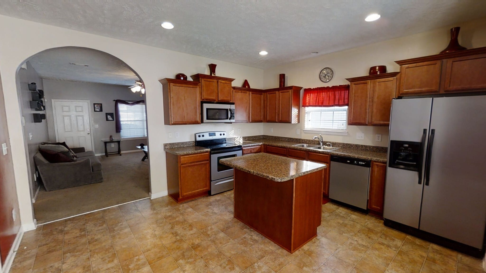 kitchen with stainless steel appliances - 1113 Shire Dr