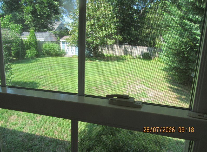 view to yard - 114 Maple St
