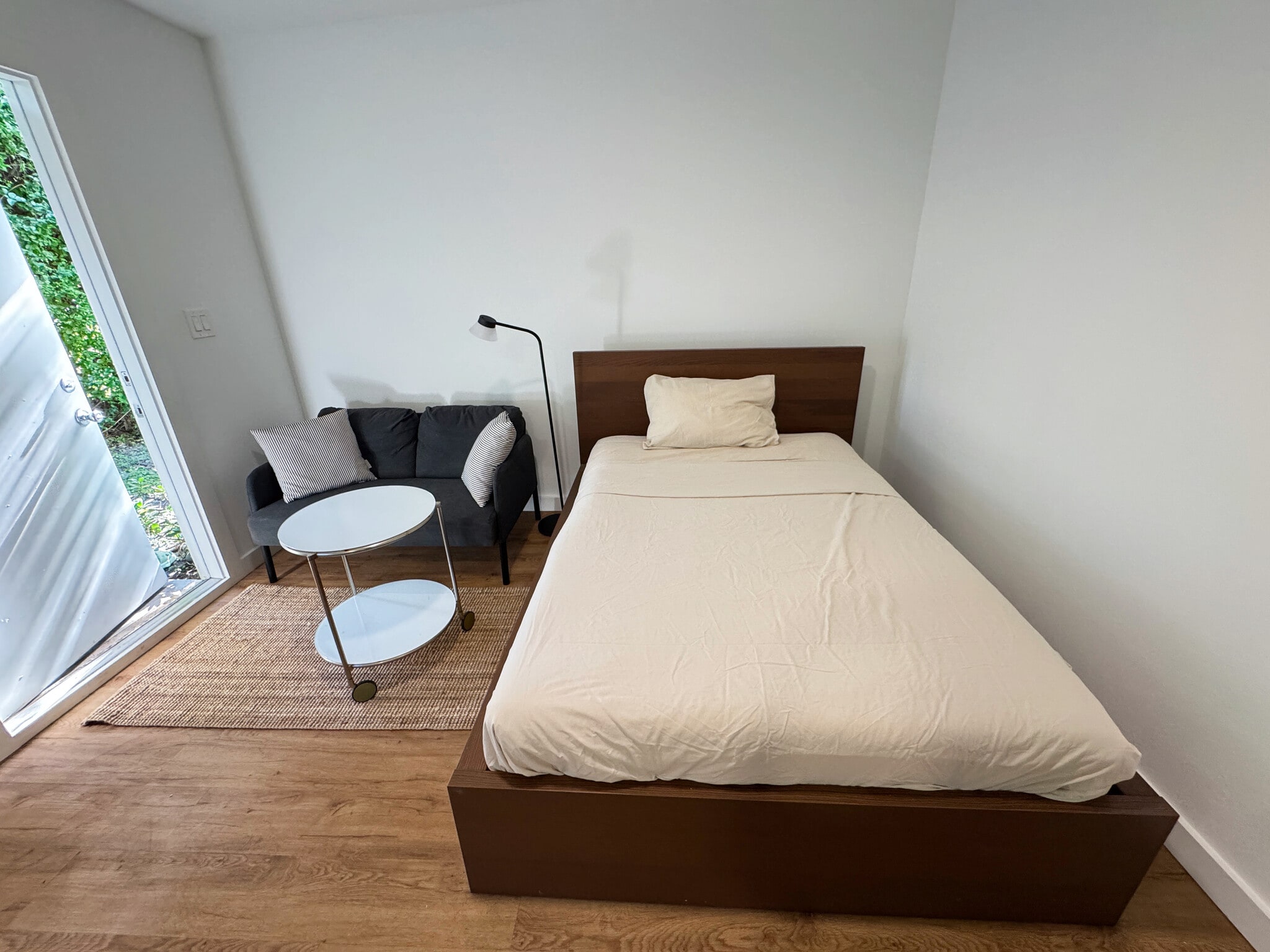 Full-size bed with storage - 400 NE 110th Ter