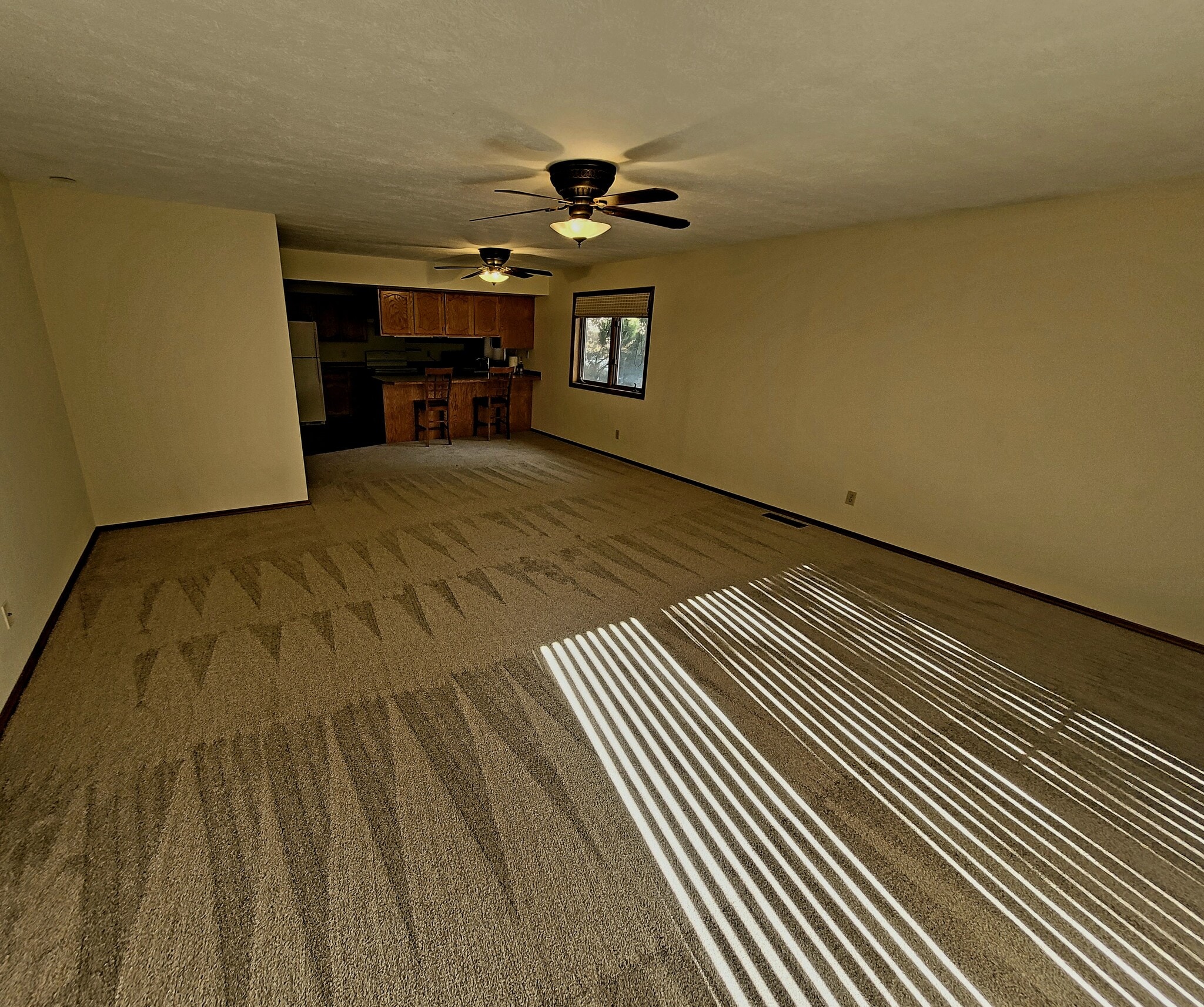 Living room facing kitchen - 1711 W Koch St