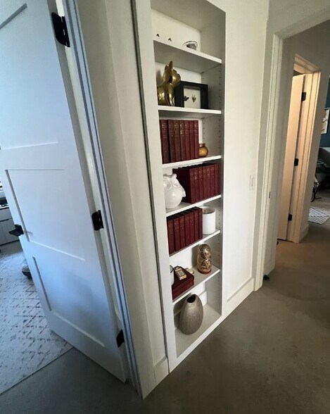 Hidden Closet Bookshelf - 3003 Birdwood Cir