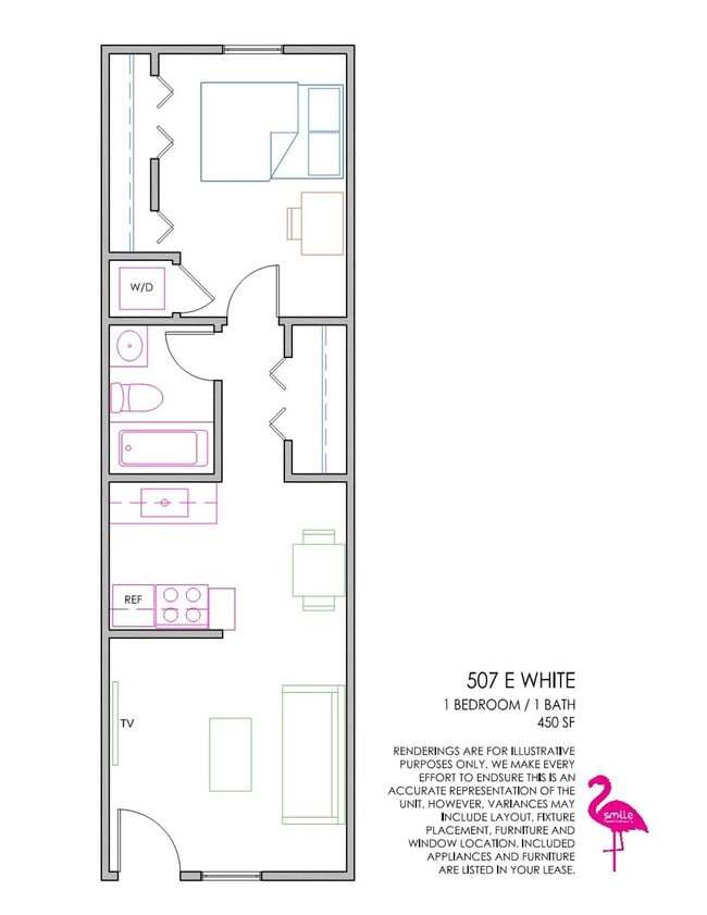 Floorplan - 507 White