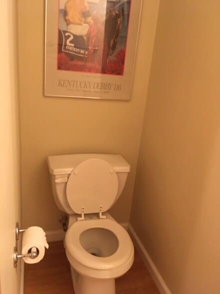 1/2 bathroom - 119 W Carolina Ave