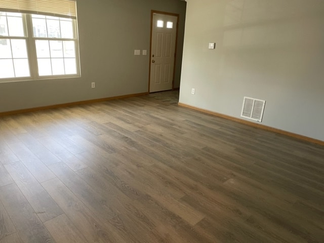 Living room with LVP flooring - 122 Shay St