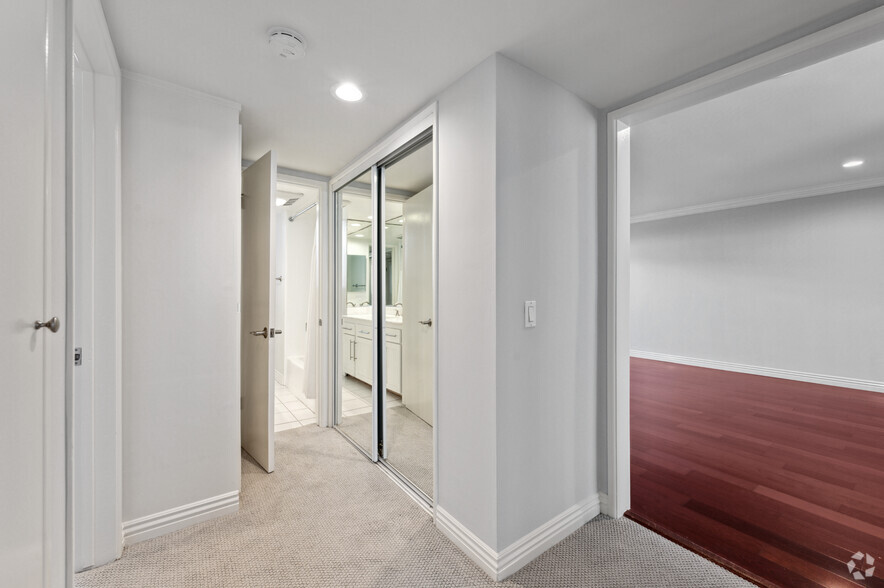 Hallway closets - Elm Drive Apartments