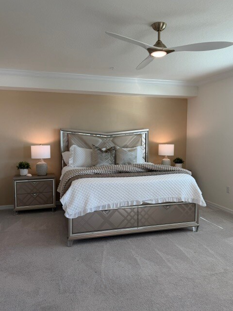 Spacious Primary Bedroom with King Bed - 10801 Tarflower Dr