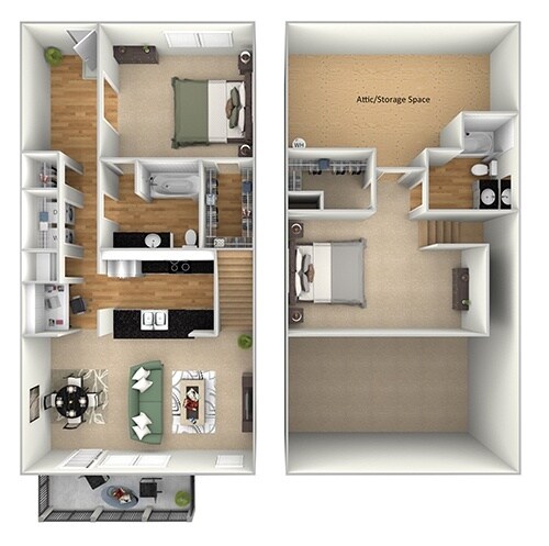 Floorplan - Harbor Town Square