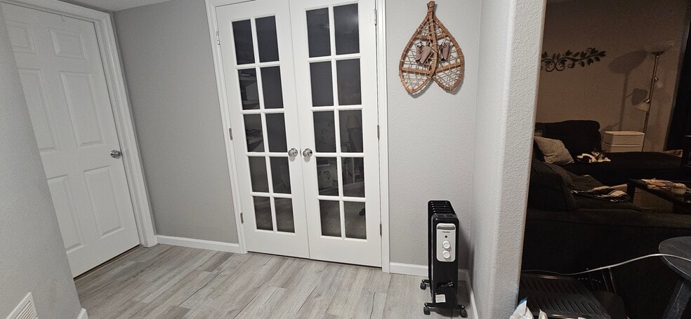 French doors to Private office - 1904 S Carr St