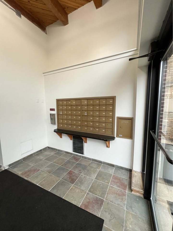 Mailroom and intercom. - 234 E Reservoir Ave