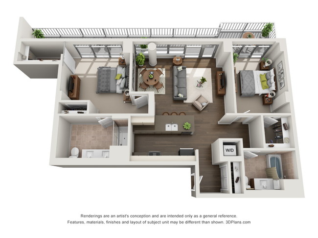 Floorplan - The Madison at Racine