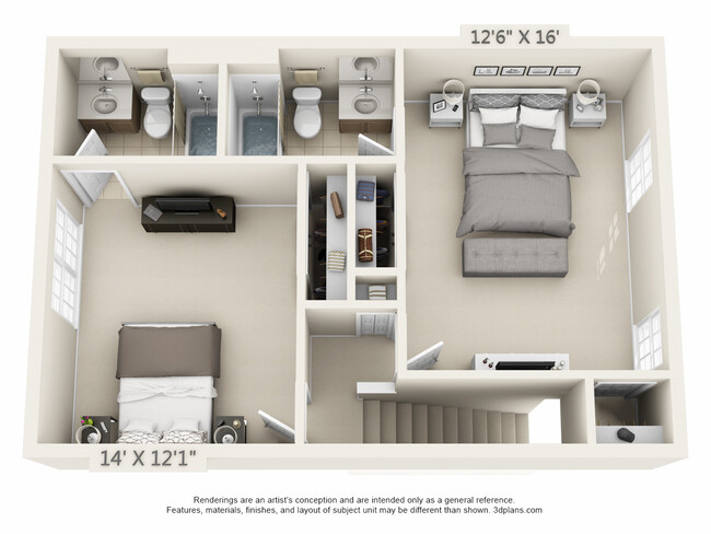 Floorplan - Washington Park