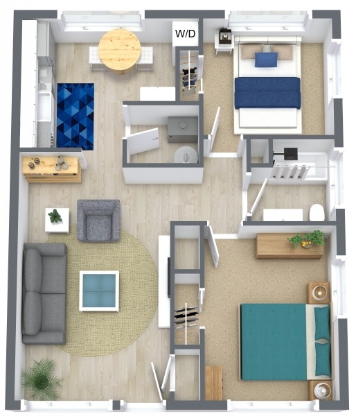 Floorplan - 801 W. Prentice Ave