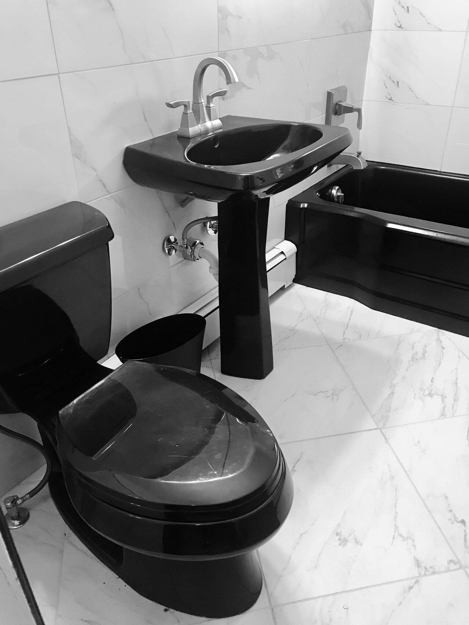 Designer black fixtures - 6012 Donlar St