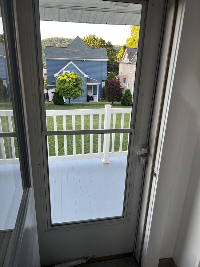 Deck entrance - 1111 Ridge Ave