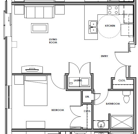 Floorplan - Skyview Park Apartments - A 55+ Community