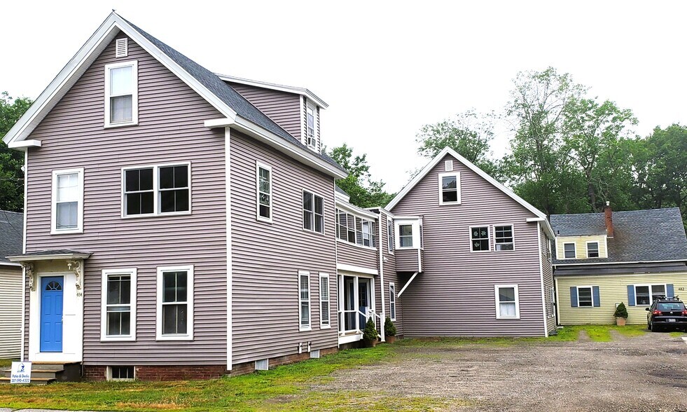 484 Main St, Apt 201, showing the 2nd floor screened porch - 484 Main St