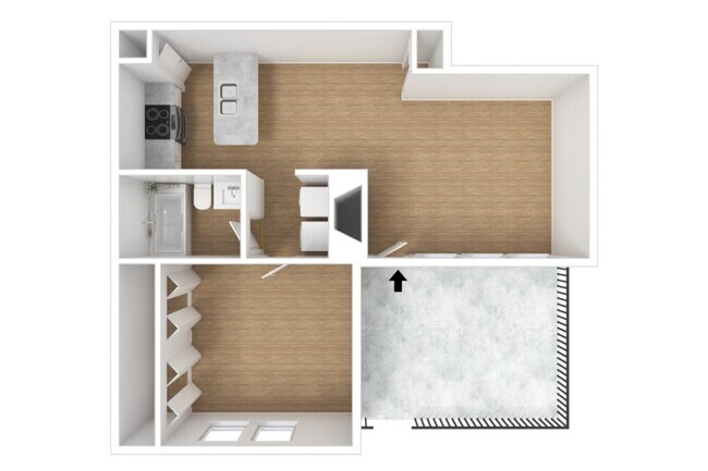 1D Floor Plan - Woodland Oaks