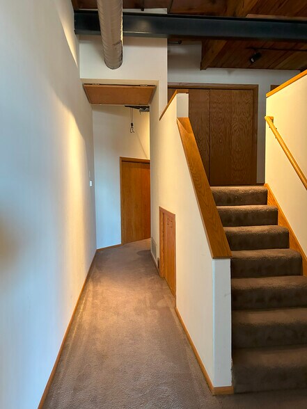 Entry Hallway and stairst to loft - 289 5th St E