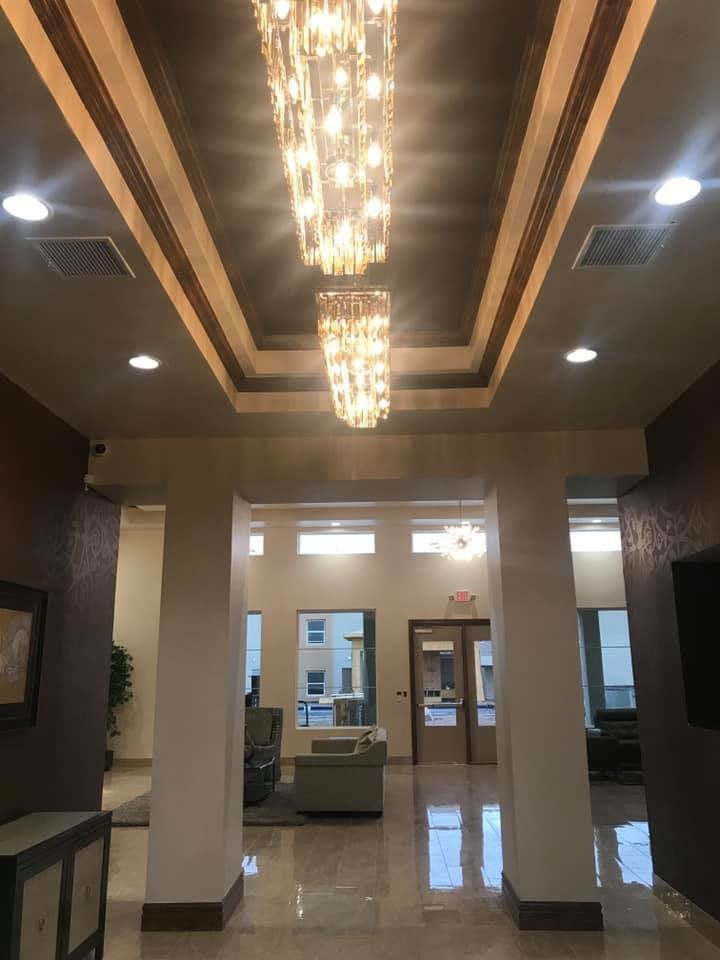 Gorgeous Entrance Lighting - Common Area - 4201 Northrise Dr