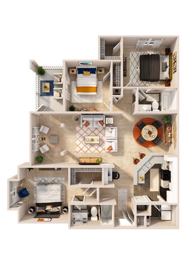 Floorplan - Lullwater at Blair Stone