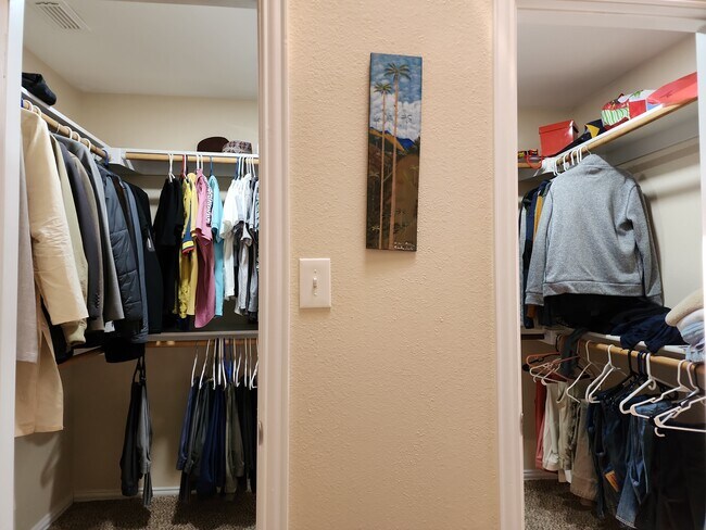 lots of storage! huge closet in primary - 605 Blair Dr