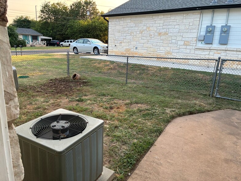 Backyard - 1109 Cedar Dr