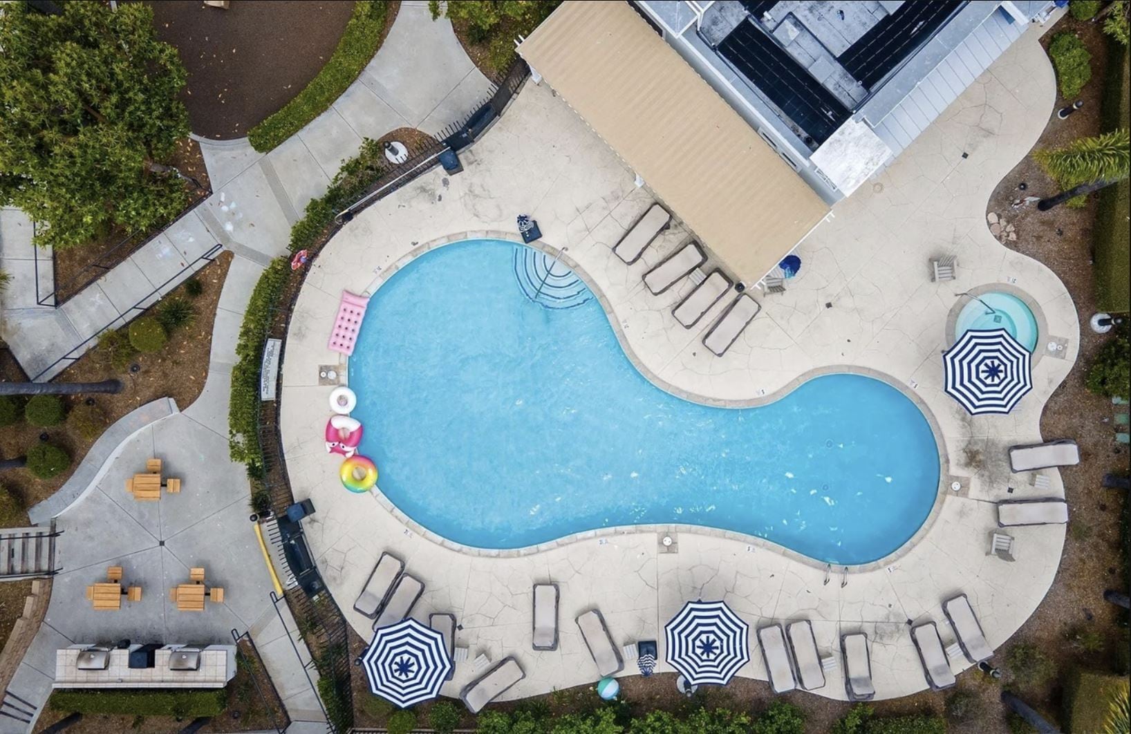 Pool and Jacuzzi - 3542 Shoreline Bluff Lane