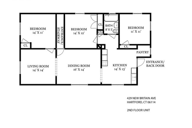 Building Photo - Newly Remodeled Spacious 3 Bedroom Apartment