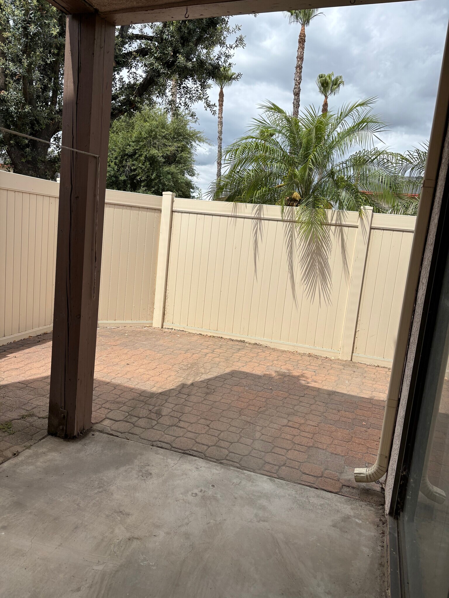 Shaded patio - 1339 Massachusetts Ave