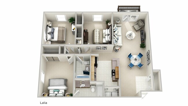 Laila-3-bedroom-2-bathroom - The Q at Maitland