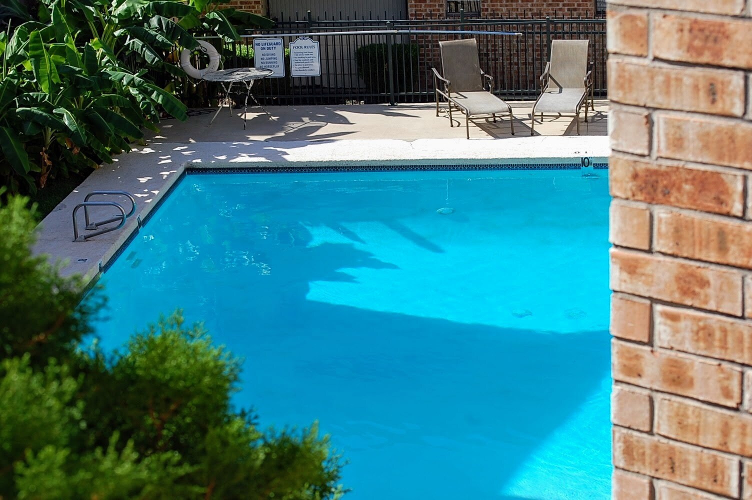 Overlooks the Inviting Pool - 2500 Burleson Rd