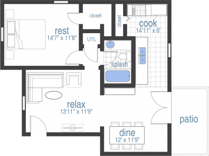 Floorplan - Centre at Peachtree Corners